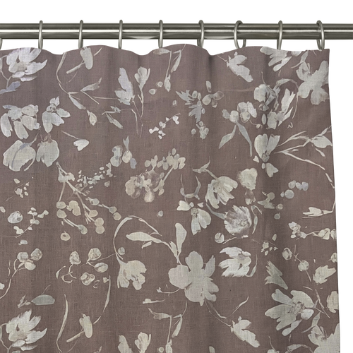 Custom Drape - Flat top - Courtyard Rust - 53 " width x 88 " height