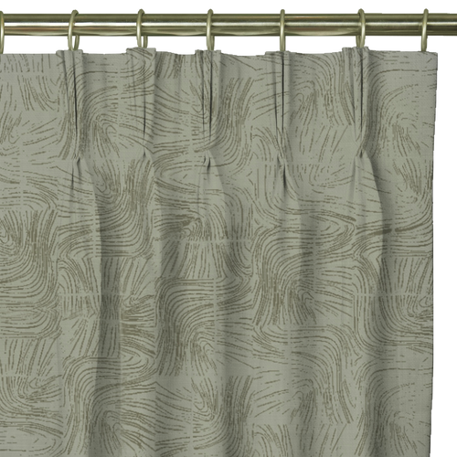 Custom Drape - Triple pinch - Trail Celadon - 28 1/2" width x 120 " height