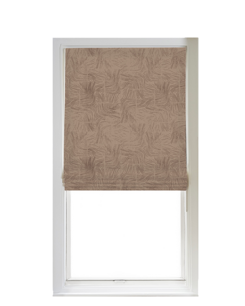 Custom Shade - Flat - Trail Terra - 34 " width x 57 1/2" height
