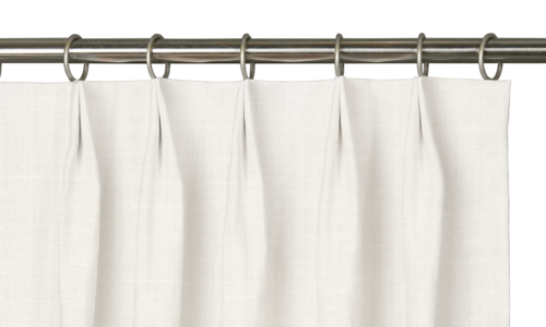 Custom Drape - Euro - Ivory - 62 " width x 108 " height