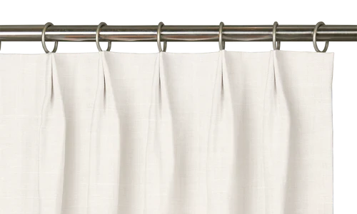 Custom Drape - Euro - Ivory - 24 " width x 9 1/2" height