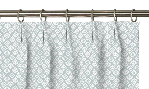 Custom Drape - Euro - Jaipur Sky - 26 " width x 102 1/2" height