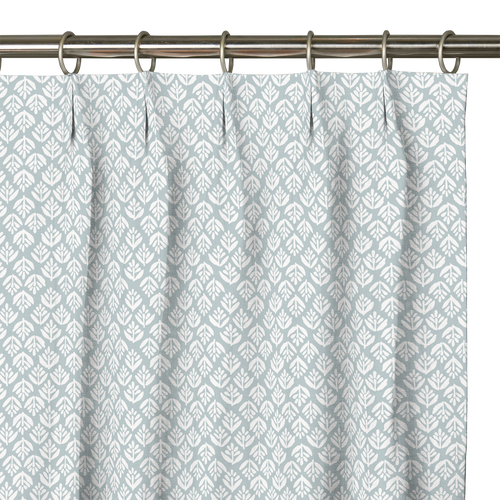 Custom Drape - Euro - Jaipur Sky - 53 " width x 112 " height