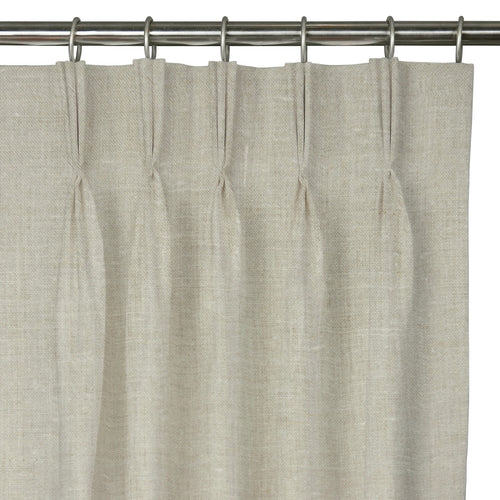 Custom Drape - Triple pinch - Light Stone - 10 " width x 44 " height