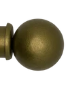 Custom Drapery Rod - Ball Finial - Black - 88"