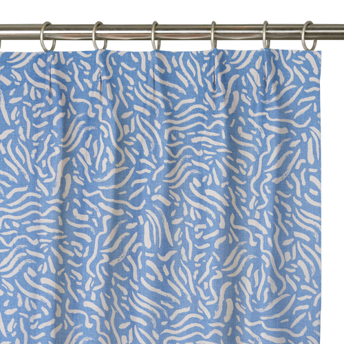 Custom Drape - Euro - Chagall Andaman - 6 " width x 9 " height
