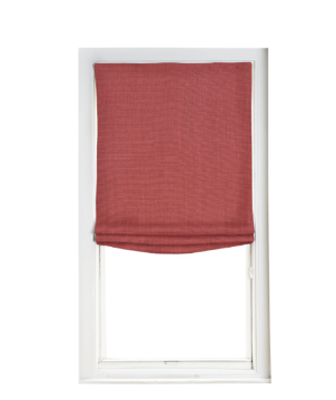 Custom Shade - Soft - Coral - 22 " width x 58 " height