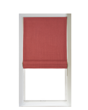 Custom Shade - Flat - Coral - 15 " width x 10 " height