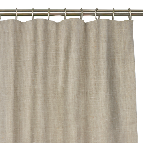 Custom Drape - Flat top - Flax - 5 " width x 41 " height