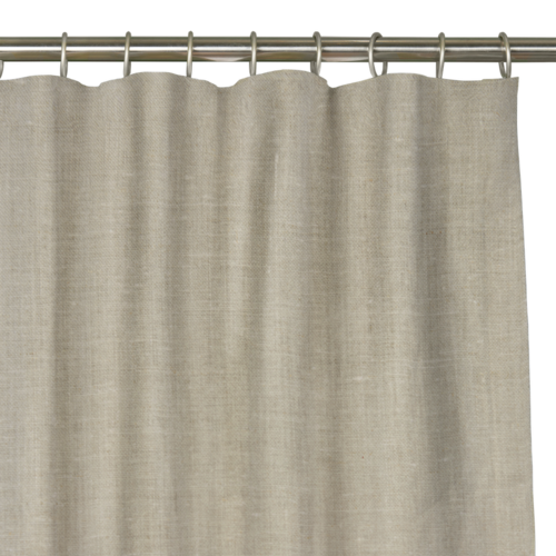 Custom Drape - Flat top - Flax - 23 7/8" width x 103 " height