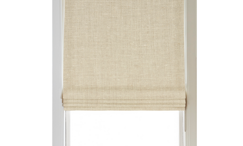 Custom Shade - Flat - Flax - 26 " width x 53 3/4" height