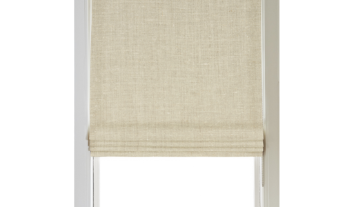 Custom Shade - Flat - Flax - 26 " width x 50 " height