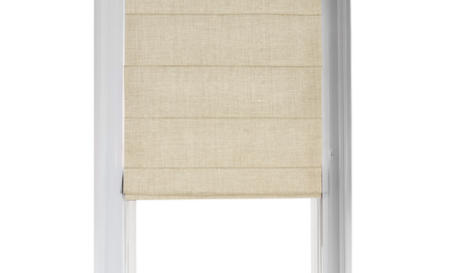 Custom Shade - Ribbed - Flax - 46 1/2" width x 34 1/2" height