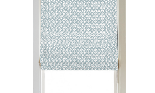 Custom Shade - Flat - Jaipur Sky - 73 1/2" width x 56 " height
