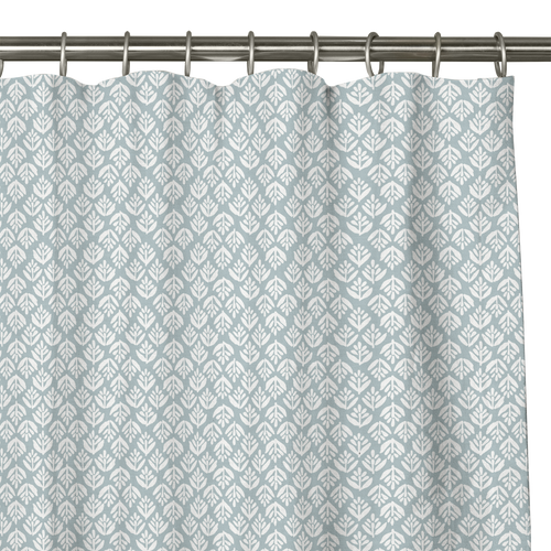 Custom Drape - Flat top - Jaipur Sky - 24 " width x 84 " height