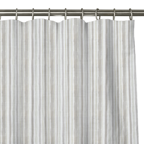 Custom Drape - Flat top - Watercolor Stripe Sand - 10 " width x 22 " height