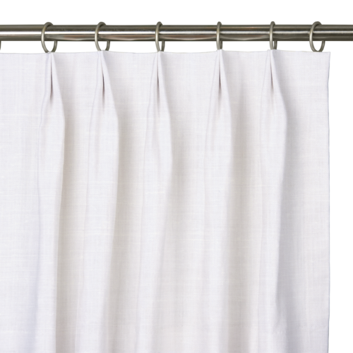Custom Drape - Euro - Soft Snow - 22 " width x 91 " height