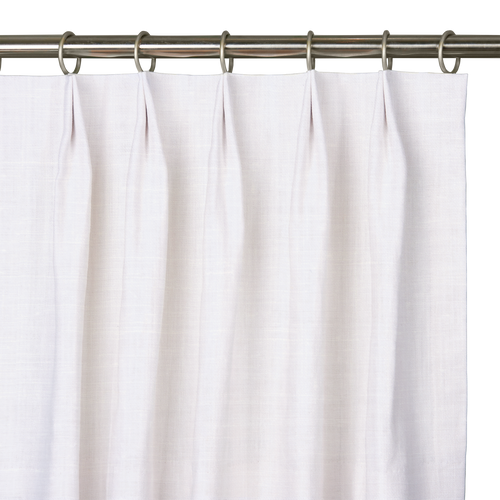 Custom Drape - Euro - Soft Snow - 36 " width x 91 1/2" height