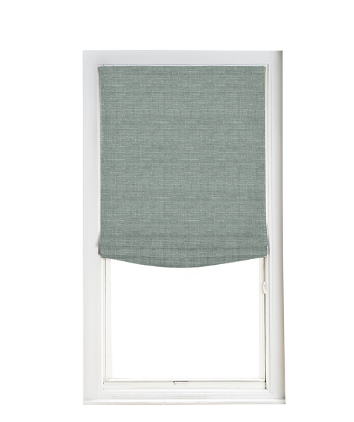 Custom Shade - Soft - Textured Mint - 69 1/4" width x 69 1/2" height