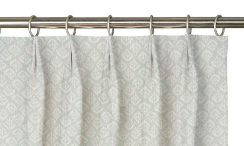 Custom Drape - Euro - Jaipur Mint - 26 1/4" width x 95 1/2" height