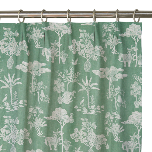 Custom Drape - Euro - Jungle Garden - 23 " width x 81 " height