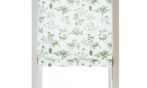 Custom Shade - Flat - Jungle Sage - 15 " width x 10 " height