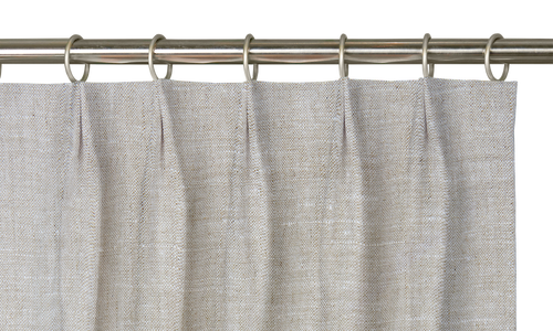 Custom Drape - Euro - Oatmeal - 25 " width x 96 " height