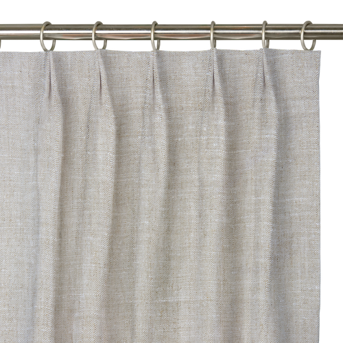 Custom Drape - Euro - Oatmeal - 34 " width x 102 " height