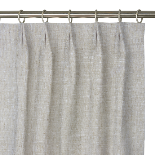 Custom Drape - Euro - Oatmeal - 39 " width x 140 " height