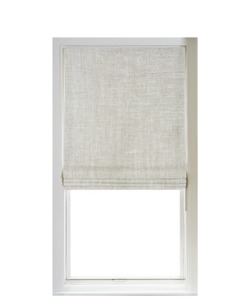 Custom Shade - Flat - Oatmeal - 30 " width x 34 " height