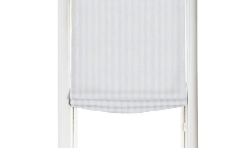 Custom Shade - Soft - Striped Oyster - 32 " width x 62 " height