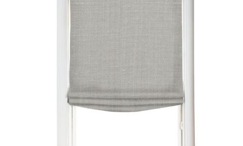 Custom Shade - Soft - Textured Grey - 34 " width x 64 " height