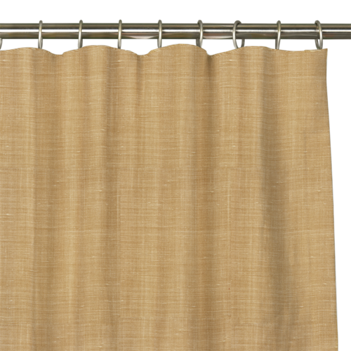Custom Drape - Flat top - Textured Marigold - 24 1/2" width x 84 " height