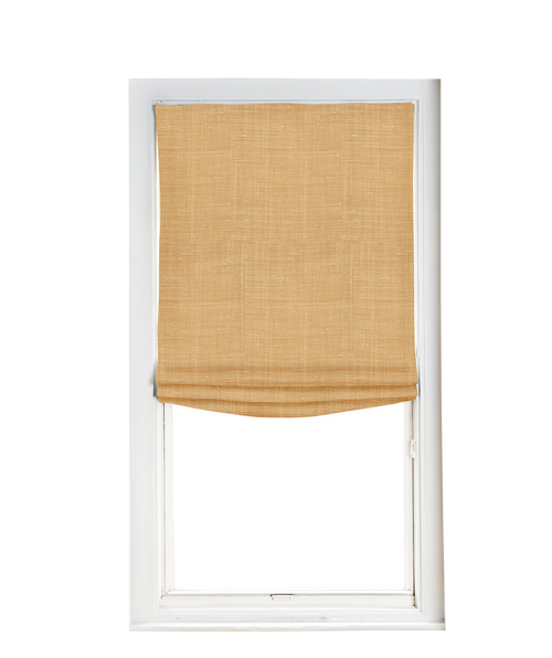 Custom Shade - Soft - Textured Marigold - 40 " width x 39 " height