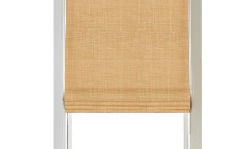 Custom Shade - Flat - Textured Marigold - 28 " width x 35 " height