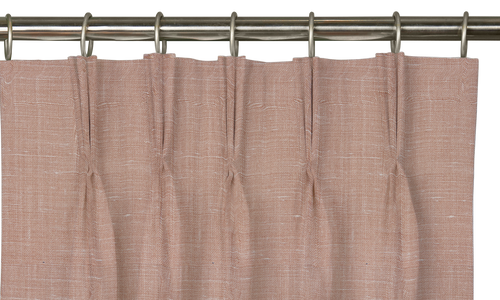 Custom Drape - Triple pinch - Textured Peony - 5 " width x 9 " height