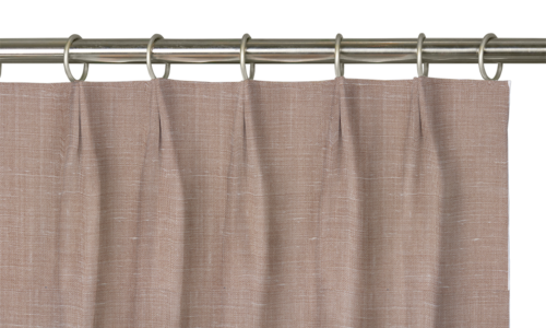 Custom Drape - Euro - Textured Peony - 25 " width x 9 " height