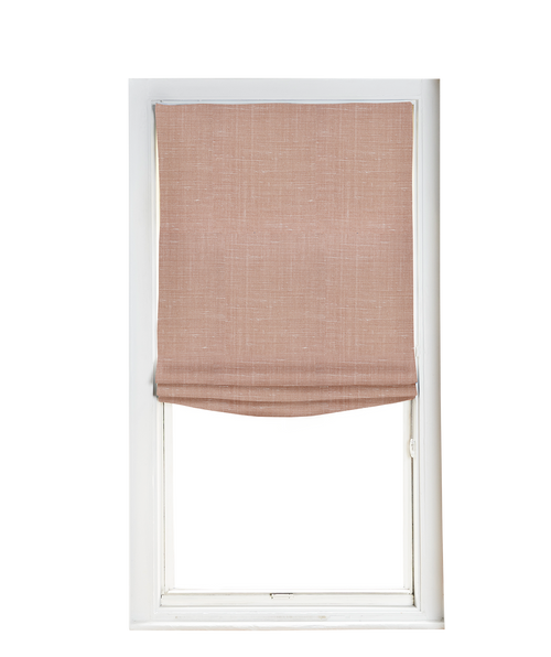 Custom Shade - Soft - Textured Peony - 57 " width x 71 " height